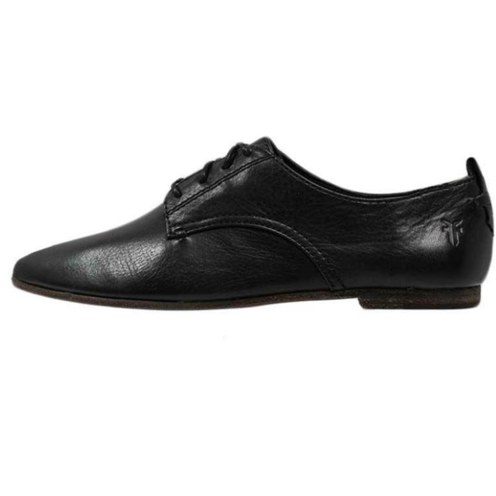 Black Frye Rose Oxfords